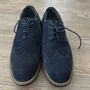 Bruno Marc oxfords suede blue
